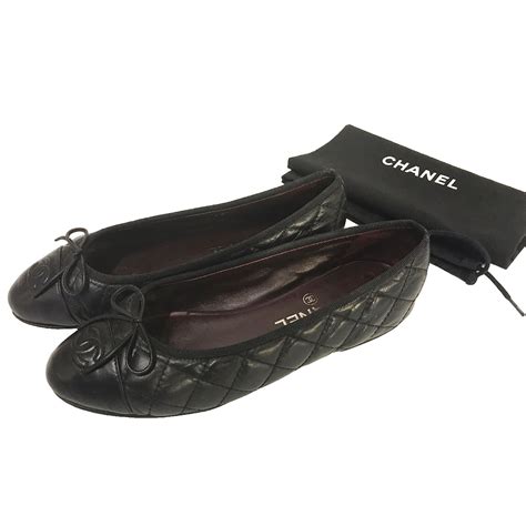 balerine chanel|chanel quilted ballerina flats.